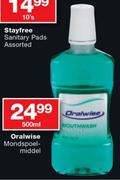 Oralwise Mondspoelmiddel-500ml