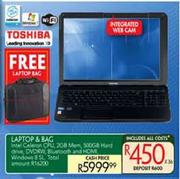 Toshiba Laptop & Bag
