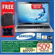 Samsung 15.6" Laptop And Camera Bundle