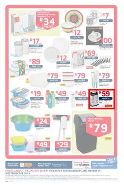 Pick N Pay Western Cape : One Billion Rand (7 Jan - 19 Jan 2014), page 8