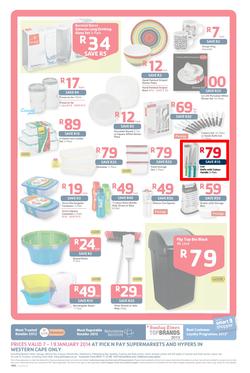 Pick N Pay Western Cape : One Billion Rand (7 Jan - 19 Jan 2014), page 8