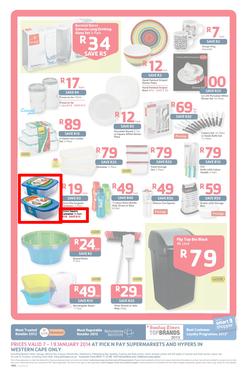 Pick N Pay Western Cape : One Billion Rand (7 Jan - 19 Jan 2014), page 8