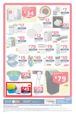 Pick N Pay Western Cape : One Billion Rand (7 Jan - 19 Jan 2014), page 8