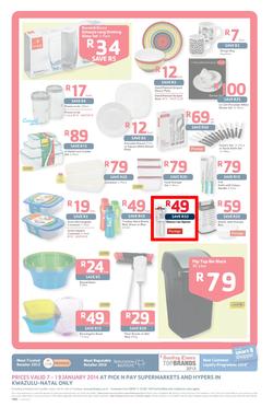 Pick N Pay KZN : One Billion Rand (7 Jan - 19 Jan 2014), page 8