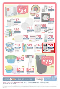 Pick N Pay KZN : One Billion Rand (7 Jan - 19 Jan 2014), page 8