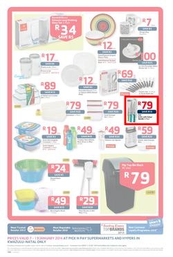 Pick N Pay KZN : One Billion Rand (7 Jan - 19 Jan 2014), page 8