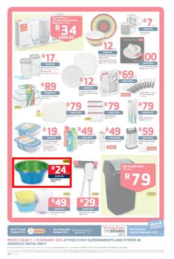 Pick N Pay KZN : One Billion Rand (7 Jan - 19 Jan 2014), page 8