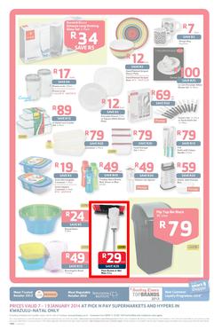 Pick N Pay KZN : One Billion Rand (7 Jan - 19 Jan 2014), page 8