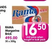 Rama Margarine Brick-30x500g