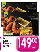 M King Prawns-16/20 Each