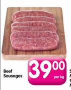 Beef Sausages-Per kg