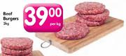 Beef Burgers-Per Kg