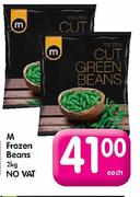 M Frozen Beans-2Kg No Vat 