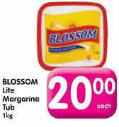 Blossom Lite Margarine Tub-1Kg