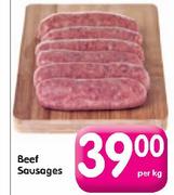 Beef Sausages-Per Kg