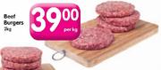 Beef Burgers-2Kg