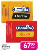 Bonnita Mini Gouda Or Cheddar Loaf-Per Kg