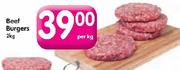 Beef Burgers-2Kg Per Kg