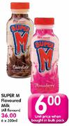 Super M Flavoured Milk-6x300ml