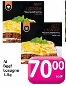 M Beef Lasagne-1.5Kg