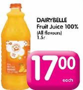 Dairybelle Fruit Juice 100%(All Flavours)-1.5L