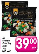  M Frozen Country Mix-2Kg No Vat