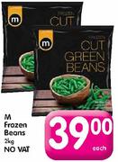 M Frozen Beans-2Kg No Vat