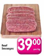 Beef Sausages-Per Kg
