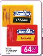 Bonnita Mini Gouda Or Cheddar Loaf+- 1.25kg Each
