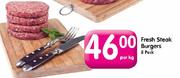 Fresh Steak Burgers-8 Pack