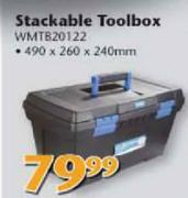 Stackable Toolbox 490x260x240mm WMTB20122