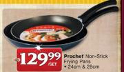 Prochef Non-Stick Frying Pans 24 &28Cm-Per Set