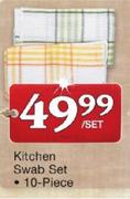 Kitchen Swab Set 10 Piece-Per Set