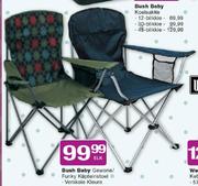 Bush Baby Gewone/Funky Kapteinstoel Verskele Kleure