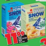 Selati Icing/Castor Snow-500g Each