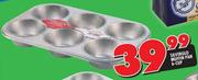 Silverglo Muffin Pan 6-Cup