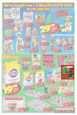 Shoprite Gauteng : Easter (7 Apr - 21 Apr 2014), page 8
