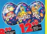 Smarties Chocolate Egg-50g Each