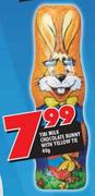Tibi Milk Chocolate Bunny With Yellow Tie -40g
