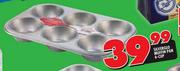 Silverglo 6-Cup Muffin Pan