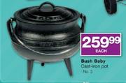 Bush Baby Cast-Iron Pot No.3