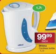 Ottimo 1.7L Cordless Kettle