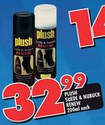 Plush-Suede & Nubuck Renew-200ml Each