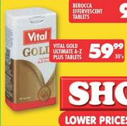 Vital-Gold Ultimate A-Z Plus Tablets-30's