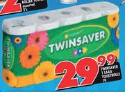 Twinsaver 1 Laag Toiletrolle-10's