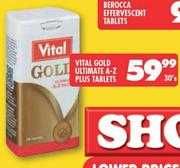 Vital Gold Ultimate A-Z Plus Tablets-30's