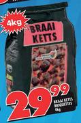 Braai Ketts Briquettes-4kg