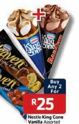 Nestle King Cone Vanilla 2x125ml/145ml