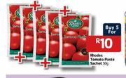 Rhodes Tomato Paste Sachte -5x50g