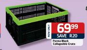 Perma Black Collapsible Crate -Each